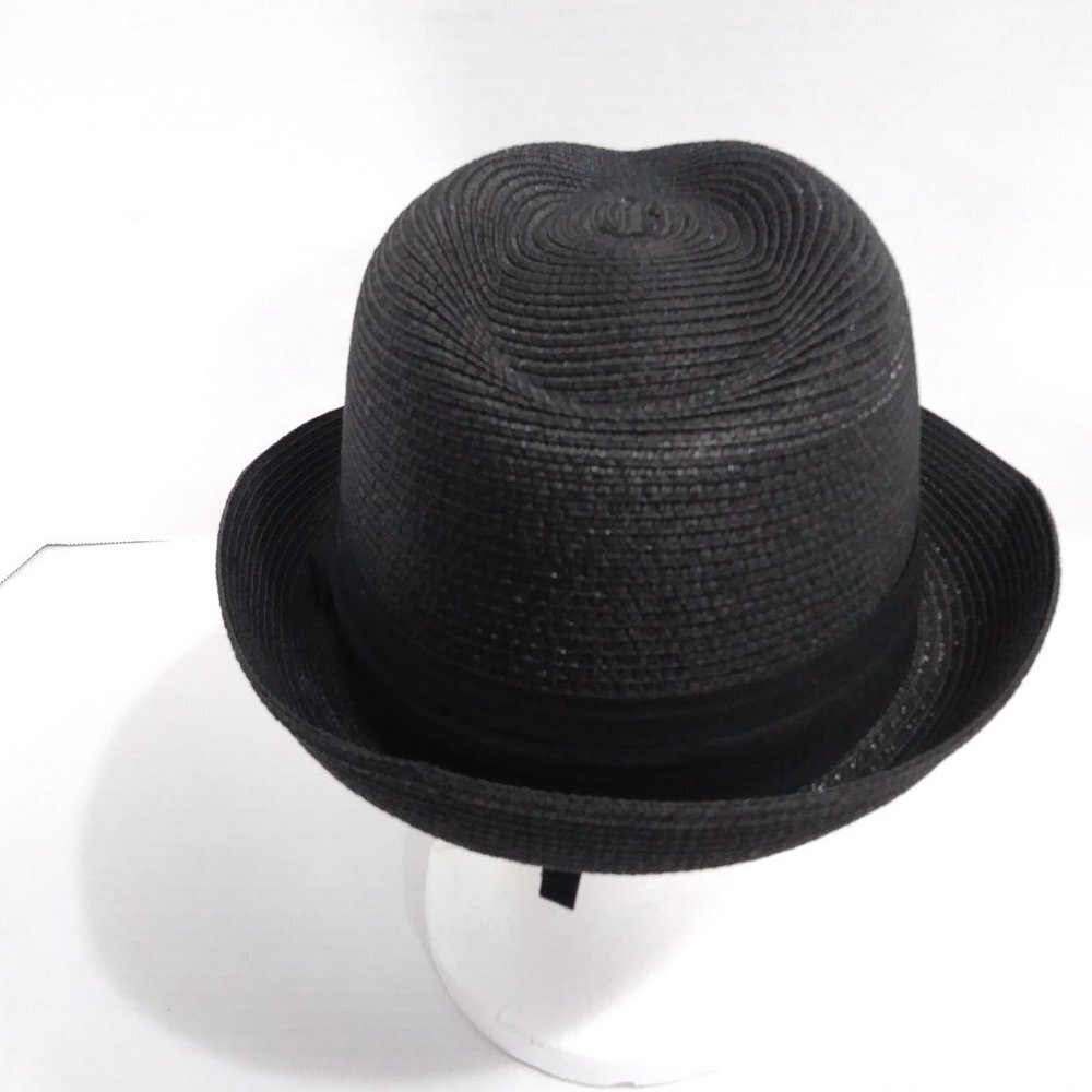 Furtalk Straw Panama Beach Unisex Hat With Black Ribbon